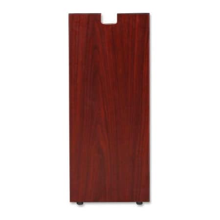 Lorell Lorell Credenza Leg - 28"L x 11.75"W x 1"D - Mahogany - Essentials Series 69616